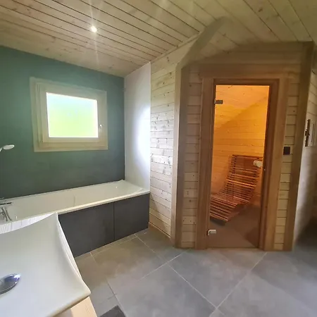 Ferienhaus Familial Avec Sauna Et Terrasse Pres Du - Fr-1-589-758 *